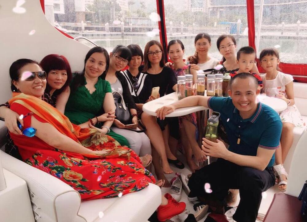 2016 年马黛茶公主号茶友合影